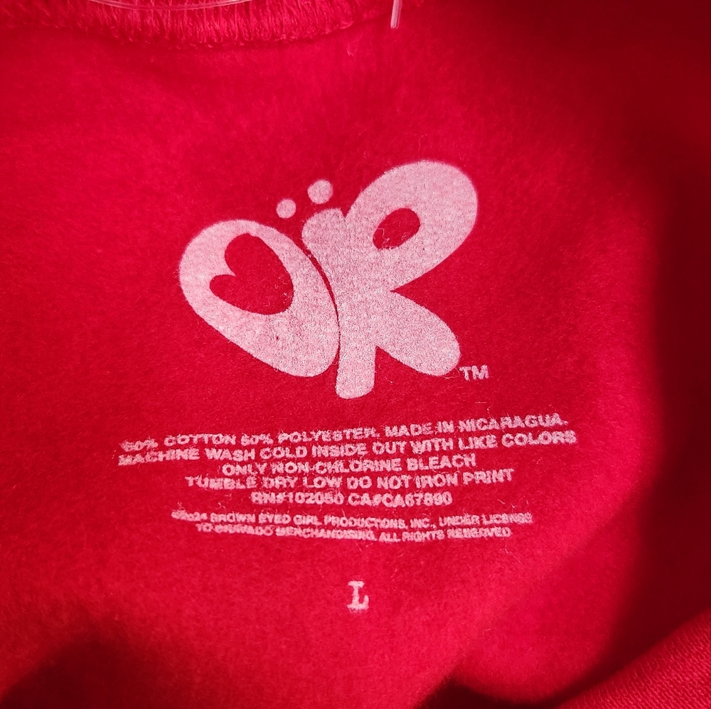 Olivia Rodrigo Guts Tonal Red Sweatshirt - Picture 4 of 6